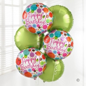 Happy Birthday balloon bouquet pack